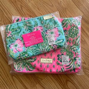 Lilly Pulitzer GWP pouch and packing cubes!